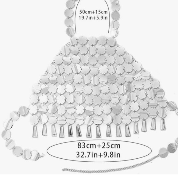 Oceanmoon Disco Mirror Halter - Picture 2 of 8